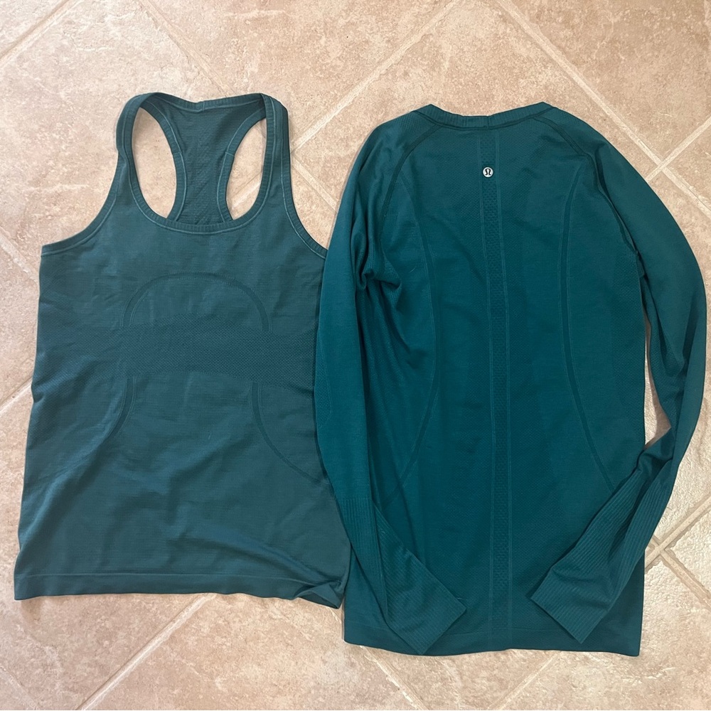 COPY - Lululemon swiftly tech Tank and Long sleeve 8